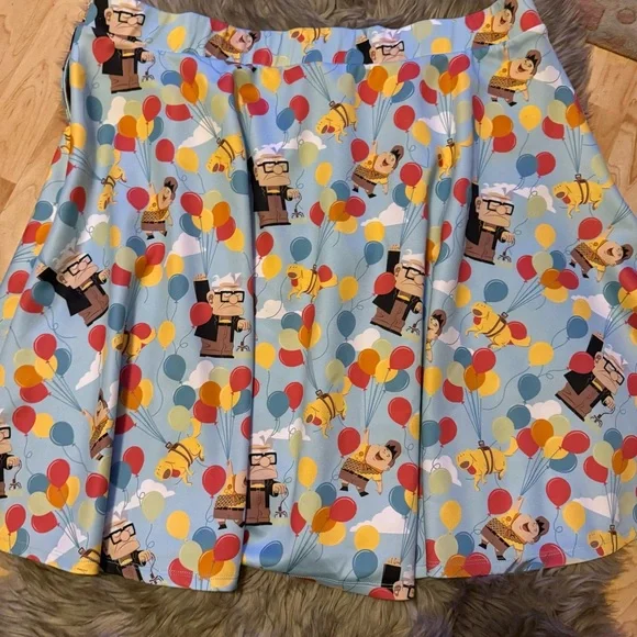 Torrid - Disney Pixar (UP) Skirt - excellent condition; Sz 3 - Picture 10 of 11